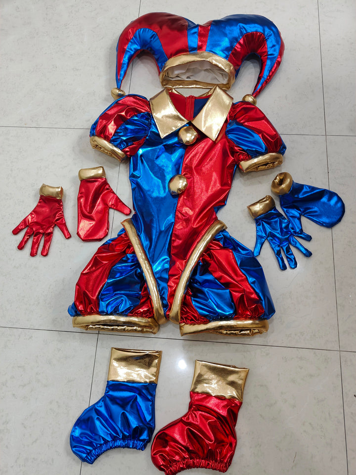 Pomni Cosplay costume from The Amazing Digital Circus – MomoXin cosplay  commission studio